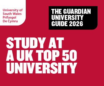 Uni of South Wales Sept-Oct 2025 (Cardiff event sponsorship)